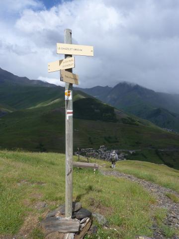 Sur le GR54 © C. Coursier - PNE