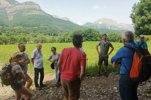 Le conseil scientifique au GAEC du Gâ © M. Corail - PNE