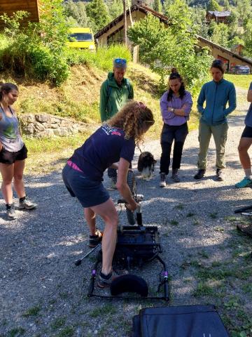 Sortie handinature dans la vallée de Freissinières © O. Lefrançois - PNE