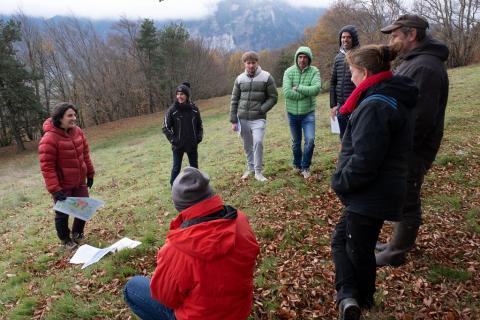 Formation au col des Festreaux © Muriel Della-Vedova - PNE
