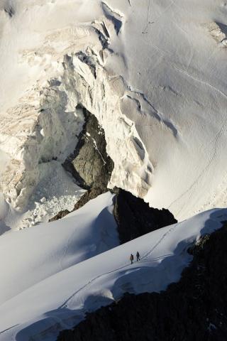 Voie normale de roche Faurio © Thierry Maillet - PNE