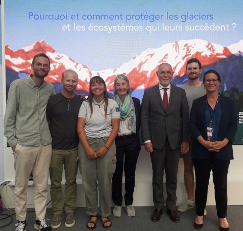 Les intervenants de la table-ronde © Ludovic Scultz