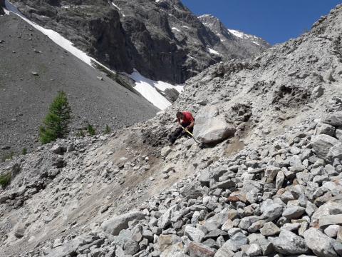Travaux dans le vallon de Celse Nière © PNE