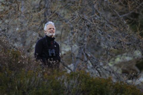 Pascal Saulay dans le vallon de l'Estang © Marc Corail - PNE