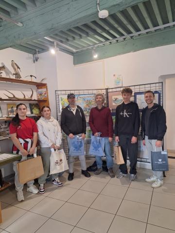 Remis des prix du concours de dessin © Hélène Quellier - PNE