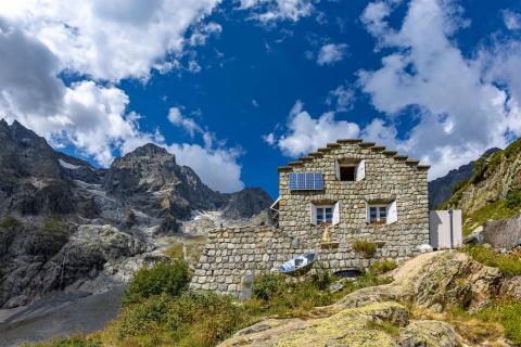 Un refuge de montagne