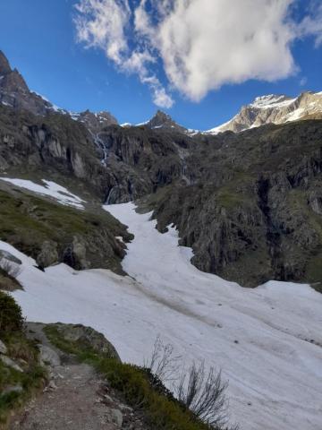 Neige en montagne