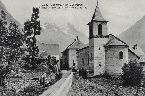 Le village de Saint-Christophe en Oisans	© Tron Lucien (collection)	