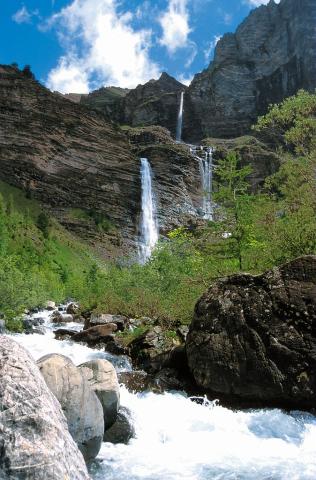 Cascade de la pisse - © Mireille Coulon - Parc national des Ecrins