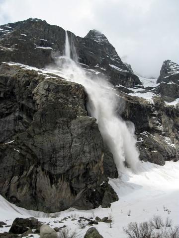 Avalanche au Pelvoux © C. Coursier, PNE.