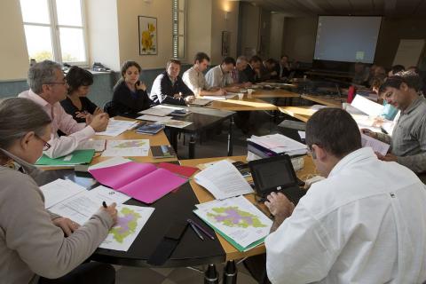 réunion du conseil scientifique du Parc national des Ecrins © Pascal Saulay/PNE