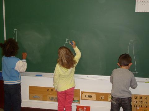 Jeunes découvreurs - Ecole maternelle de Mizoën - Année 2014/2015 - Parc national des Ecrins