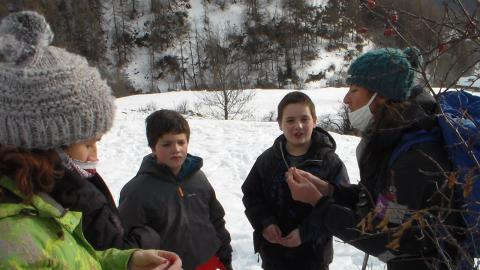 Sortie glanage pour les jeunes de l'ITEP de Savines