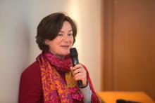 Claire Calvet - Assemblée générale des voeux - Parc national des Ecrins - © P.Saulay - PNE