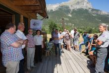 Lancement marque Esprit parc national dans les Ecrins - 9 juillet 2015 - © P.Saulay - Parc national des Ecrins