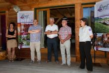 Lancement marque Esprit parc national dans les Ecrins - 9 juillet 2015 - © P.Saulay - Parc national des Ecrins