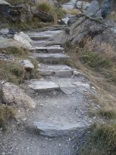 Travaux au Saut du Laire - 2015 - © S.D'Houwt - Parc national des Ecrins