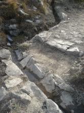 Travaux au Saut du Laire - 2015 - © S.D'Houwt - Parc national des Ecrins