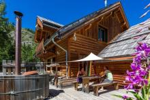 Chalet Au fil de l'onde - Vallouise ©  B-Bodin - Parc national des Ecrins