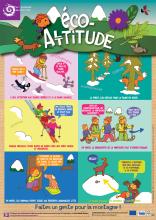 Eco-altitude : Les bons comportements à adopter pour pratiquer le Parc l'hiver © Parc national des Ecrins