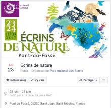 Visuel Ecrins de nature © Création Régis Ferré - Parc national des Ecrins