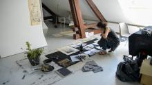 Plantons de l'art - juin 2017 - collectif résidence Roulotte bleue et Serre l'ez'Arts