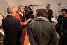  Inauguration exposition Les îles du ciel - 6 octobre 2017 - muséum de Grenoble - © P.Saulay - Parc national des Ecrins