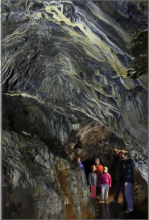 Sortie souterraine de la mine d'argent © Mine d'argent du Fournel