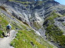 Chemin des crevasses © Parc National des Ecrins