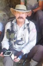 Daniel Fougeray, technicien patrimoine du Parc national des Ecrins