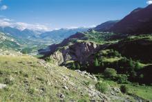 Gourfouran, Champcella et la vallée de la Durance © Stephane D'houwt - Parc national des Ecrins