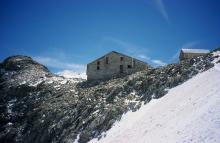 Le refuge Adèle Planchard © Anne-Lise Macle - Parc national des Ecrins