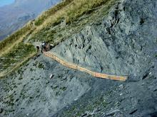 Chantier du Sentier des Crevasses © Stephane D'houwt - Parc national des Ecrins