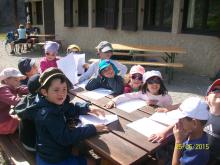 au refuge - - école savines - juin 2015