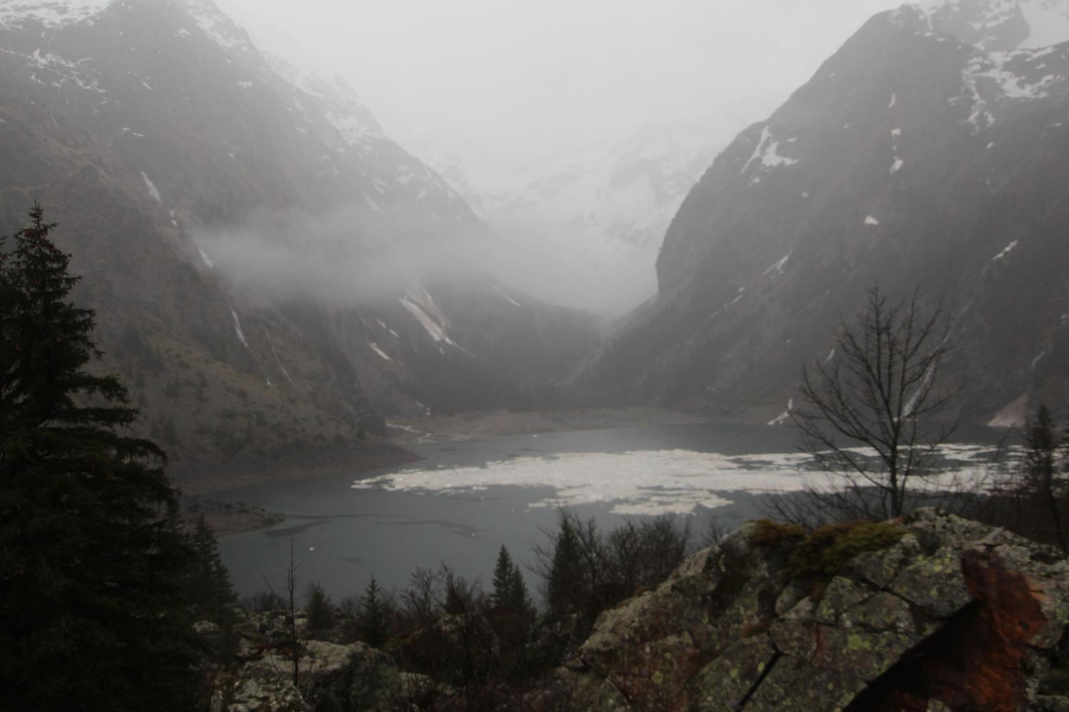 Lac Lauvitel  - 1er mai 2015 - avalanche - Parc national des Ecrins