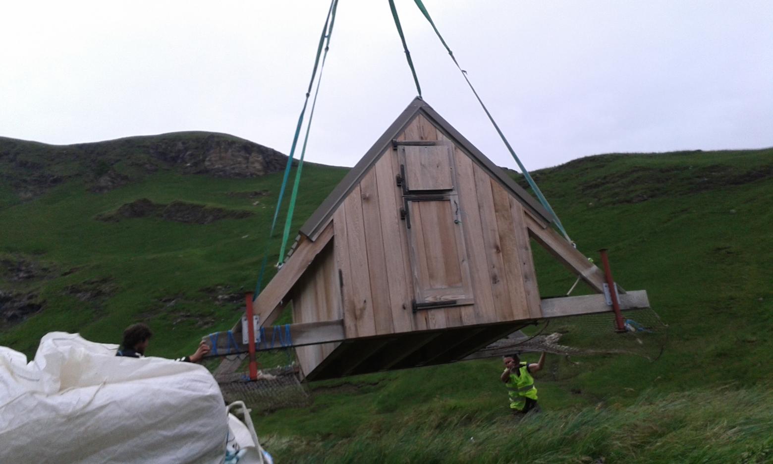 hélportage cabane de la terce juin 2015 - photo DR