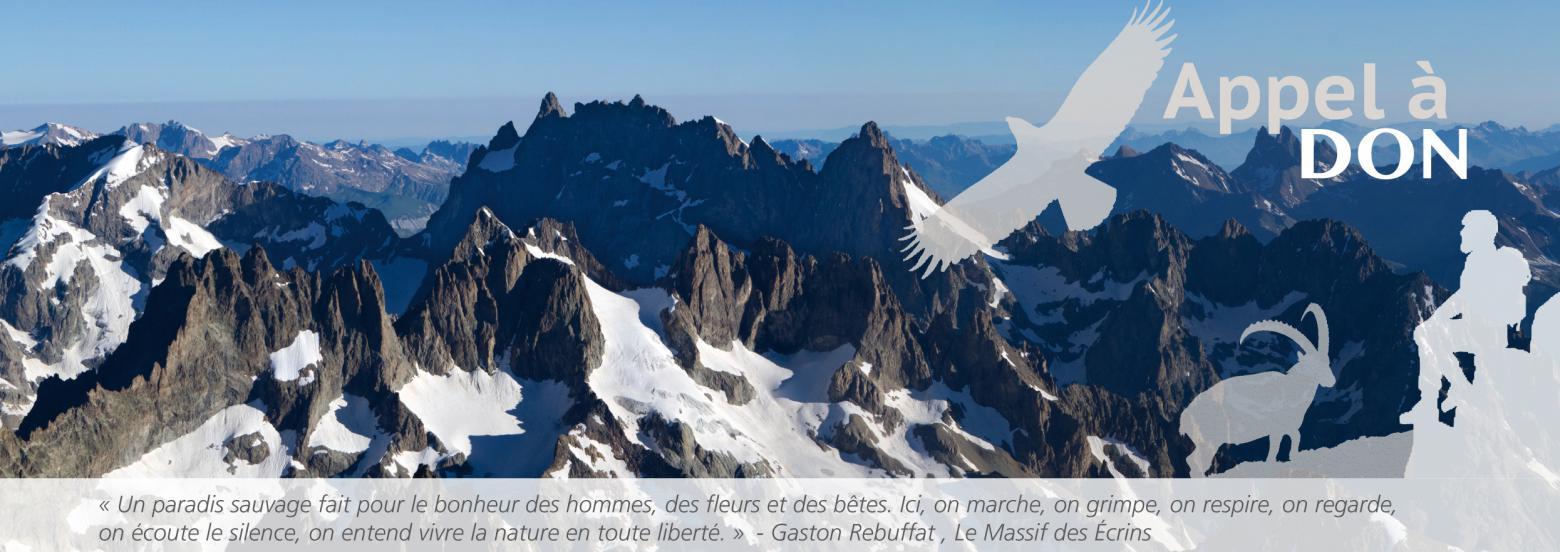 photos Parc national des Ecrins - montage AL Macle / PNE