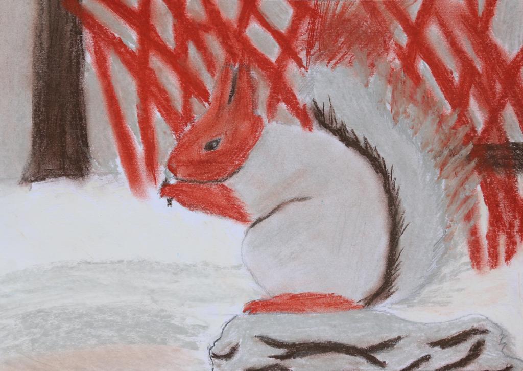 Laureat concours dessin hiver 2015 - Parc national des Ecrins