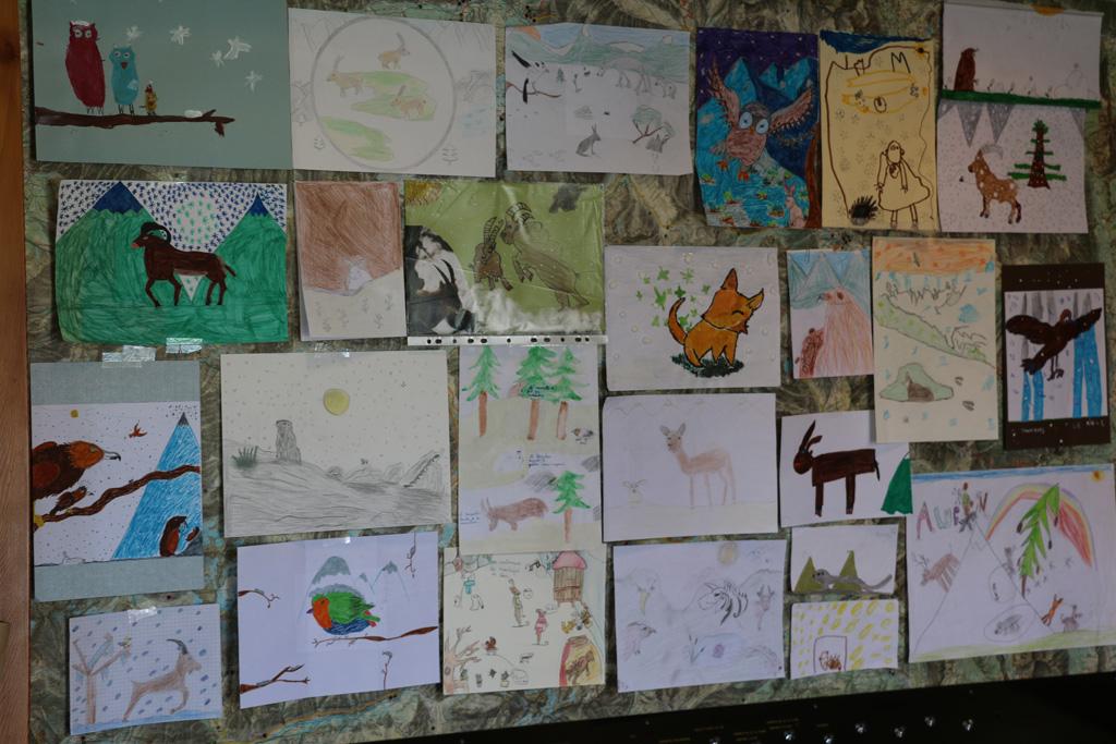 Laureat concours dessin hiver 2015 - Parc national des Ecrins