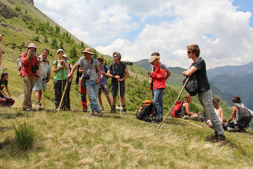 ormation élèves berger - juin 2015 - photo Agnès Thiard - Parc national des Ecrins