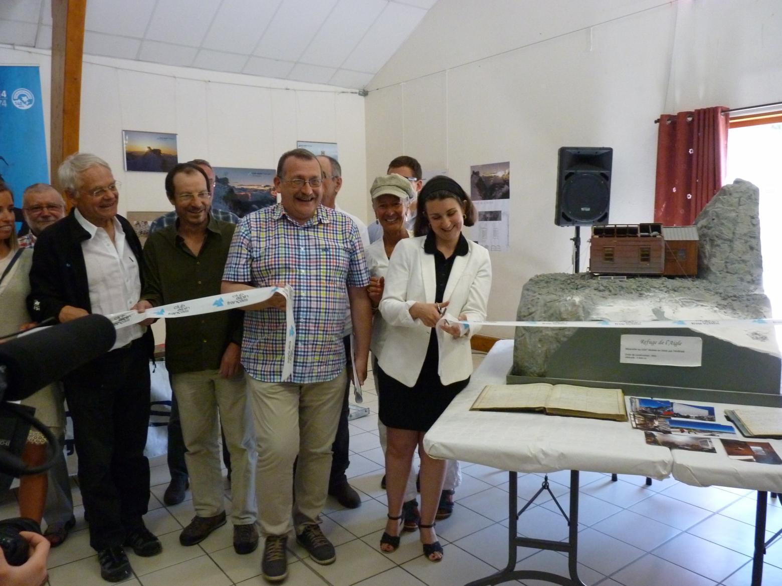 Inauguration du refuge de l'aigle, à La Grave - 9 juillet 2015 - © E.Vannard-Parc national des Ecrins
