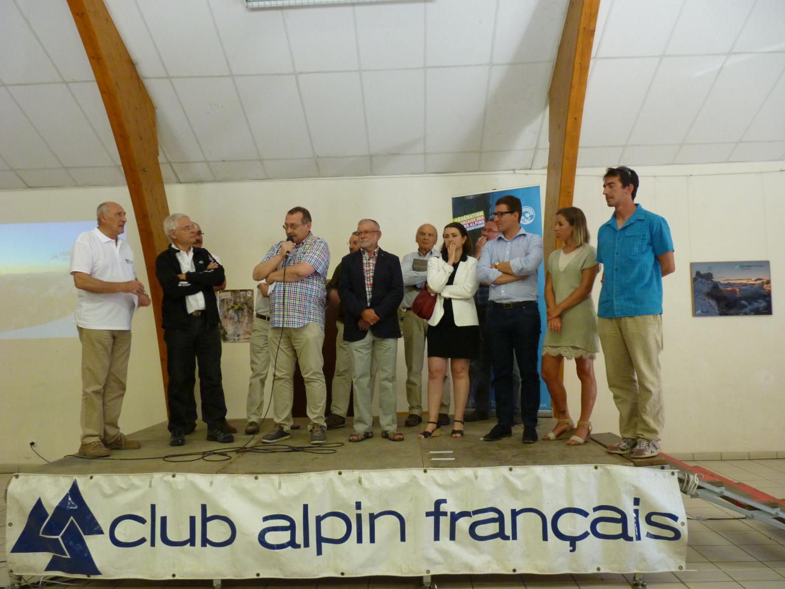 Inauguration du refuge de l'aigle, à La Grave - 9 juillet 2015 - © E.Vannard-Parc national des Ecrins