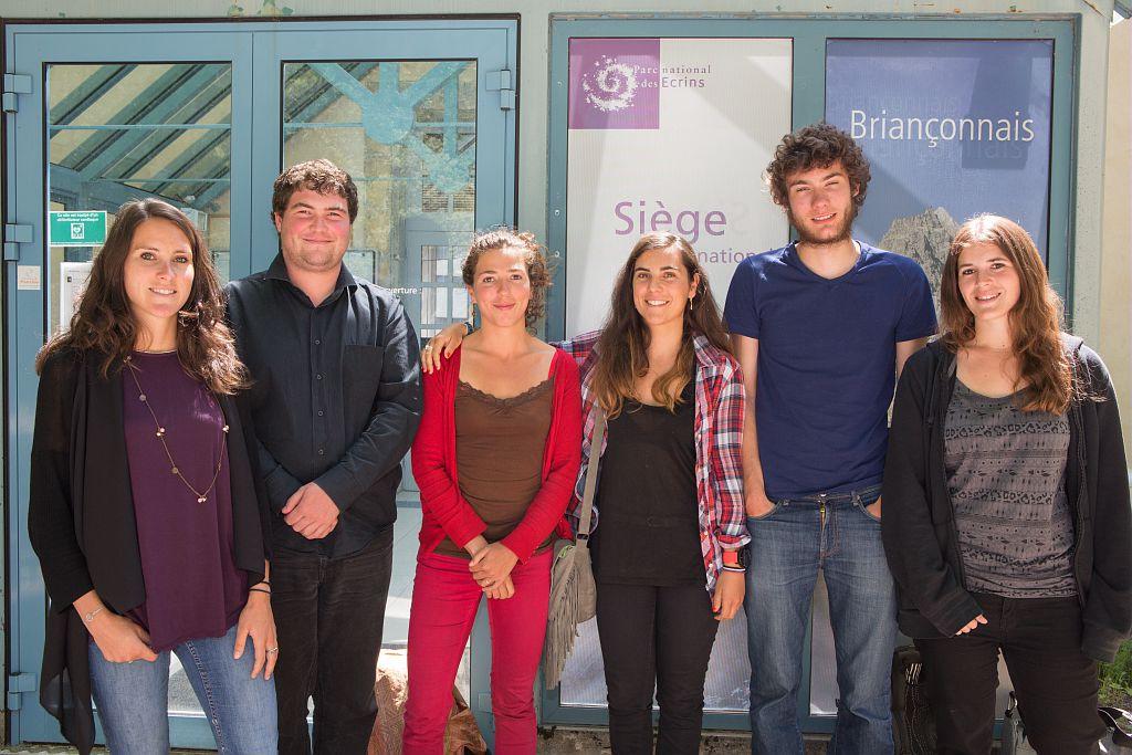 Jeunes en service civique au Parc national des Ecrins - juin 2015