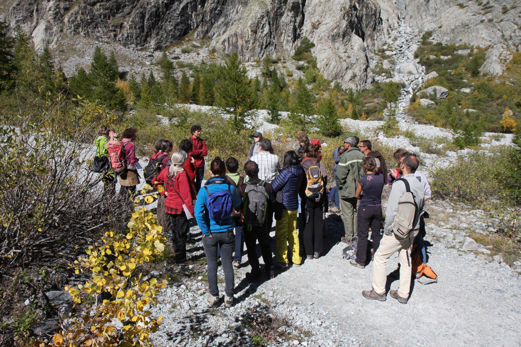 Formation climat - educalp - Vallouise - sept 2015 © Parc national des Ecrins