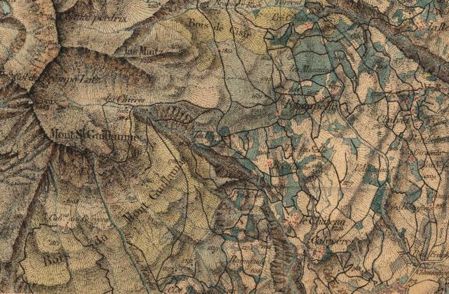 Carte d'état major 1830