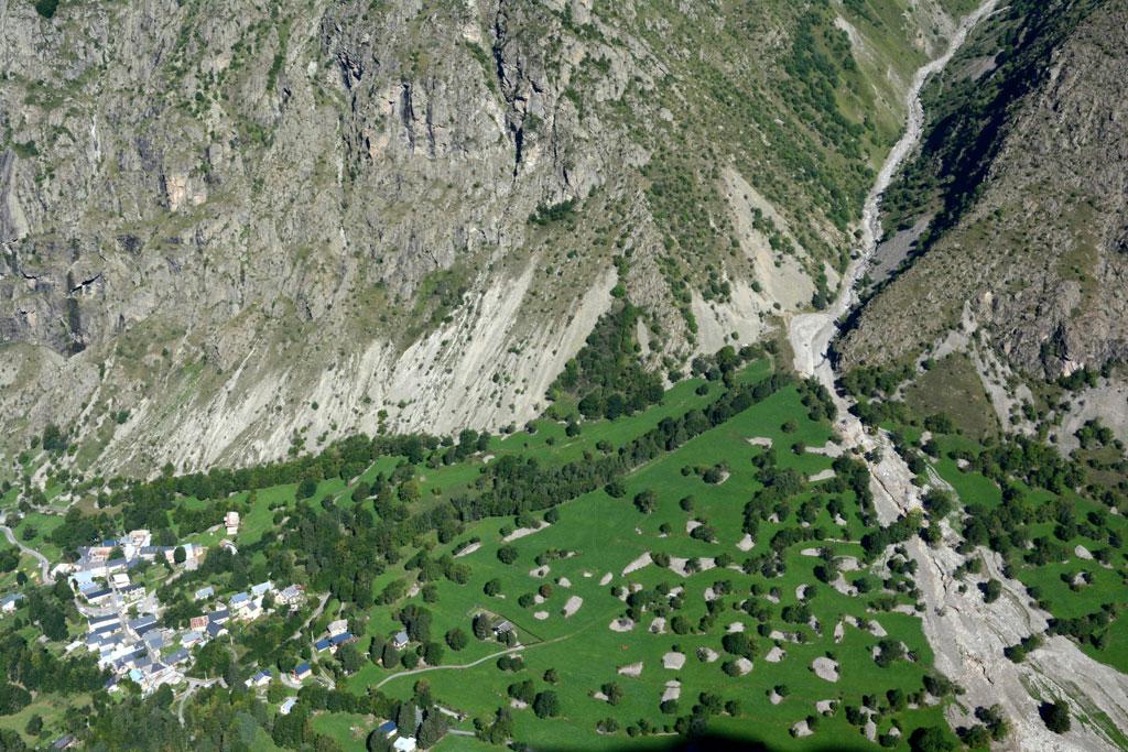 Vallon de la laisse Col de cote Belle sud © Bernard Nicollet - Parc national des Écrins