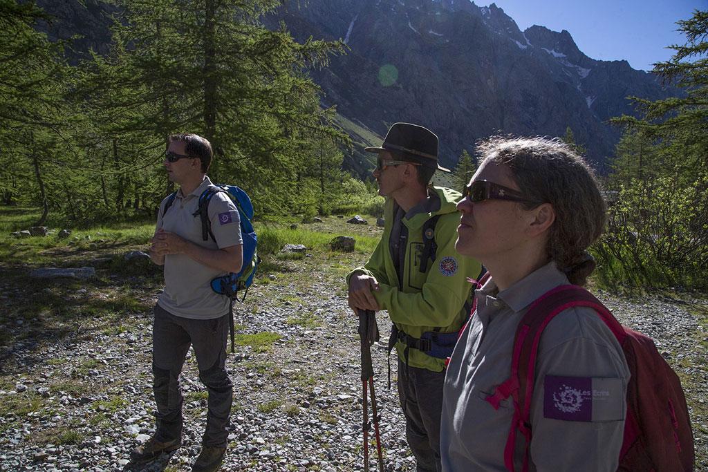 séjour presse Ecrins - juin 2016 - © Parc national des Écrins