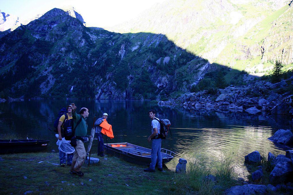 Inventaire ATBI  Lauvitel - © D Combrisson - Parc national des Ecrins