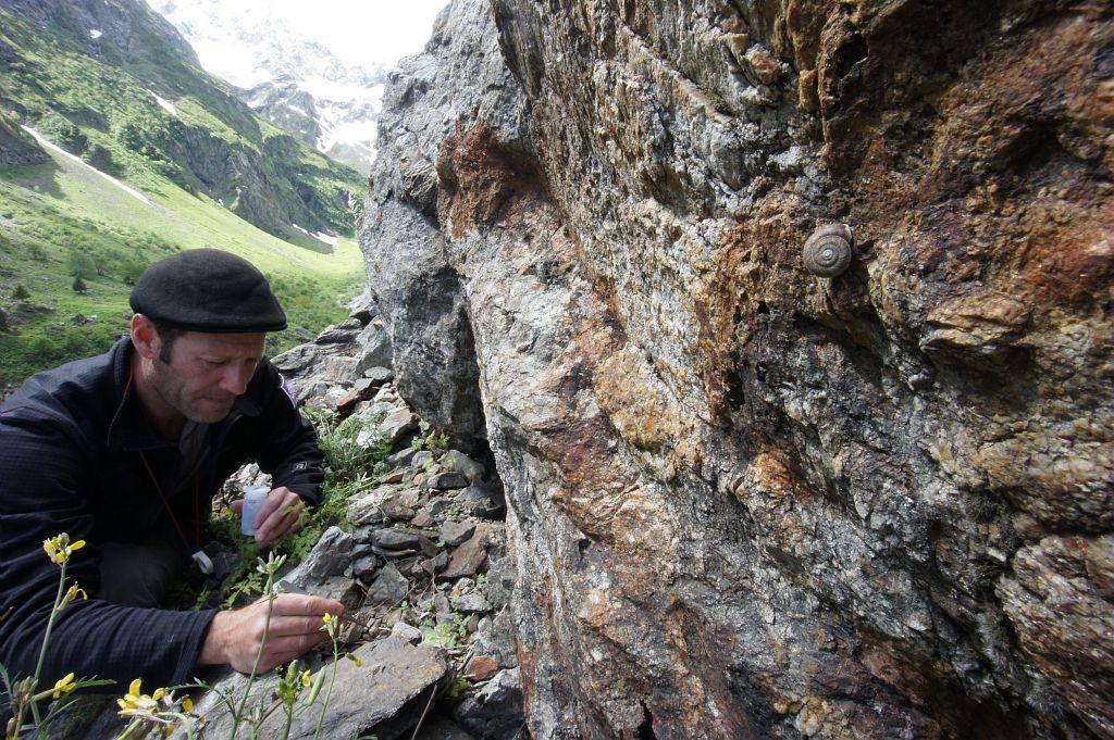 Inventaire malaco - Inventaire ATBI  Lauvitel - ©  J-Forêt - Parc national des Ecrins