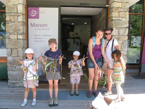 les animations de l'été à la Maison du Parc de Vaallouise - juillet 2016 © Parc national des Ecrins